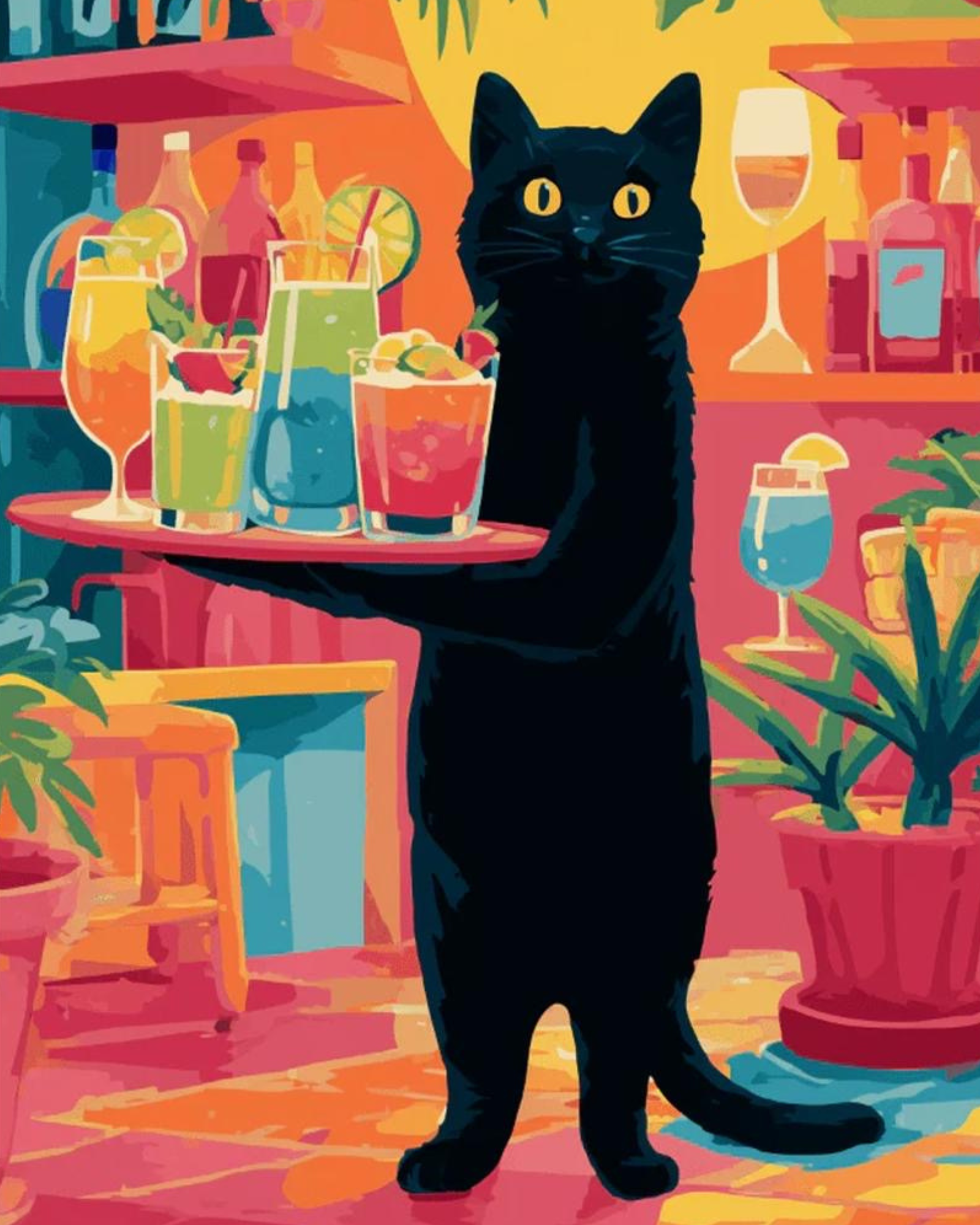 Katten bak Baren