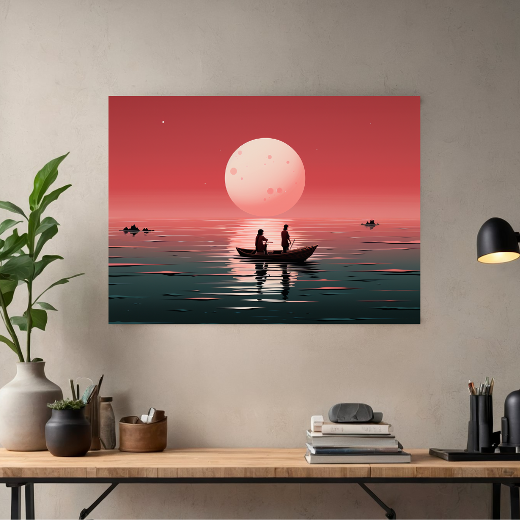 Between Moon and Water