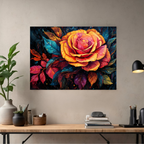 Flammende Rose