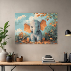 Lille Elefant i Høstløv