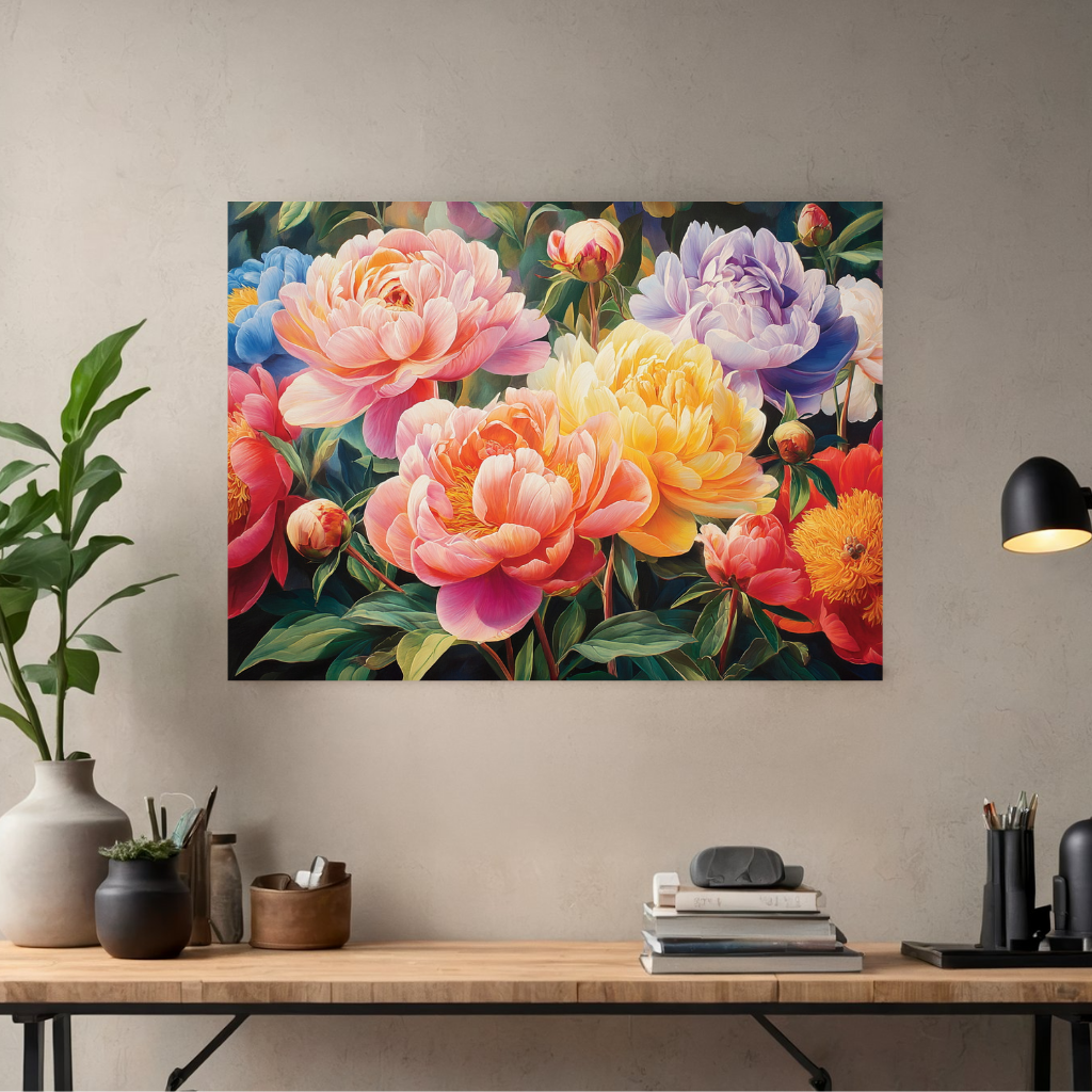 Et Blomsterhav i Farger