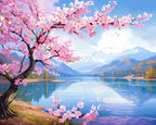 Cherry Blossom at the Lake