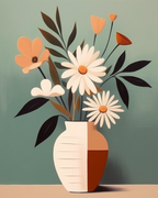 Flowers in Pure Form
