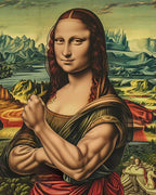 Mona Lisa in Modern Power